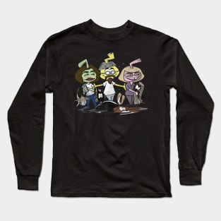 Dive into Nostalgia Showcase the Charming Snorks and Their Heartwarming Relationships on a Tee Long Sleeve T-Shirt
